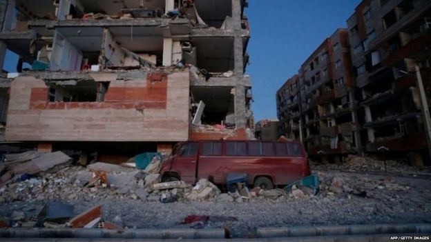 Most of the deaths were reported in Iran's Kermanshah province