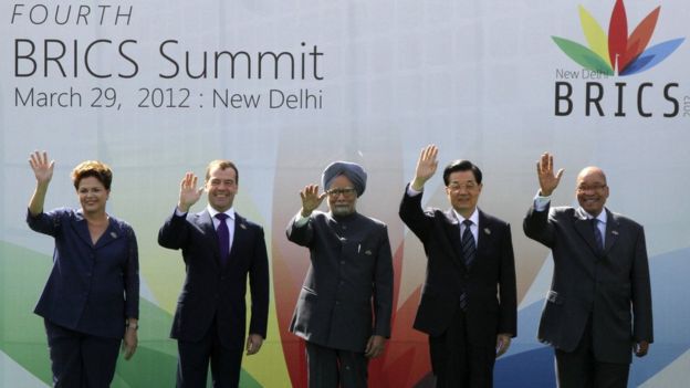 Reunião dos Brics em Nova Déli, em 2012