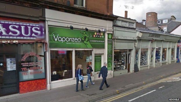 Fire crews called to blaze at Perth e cigarette shop BBC News