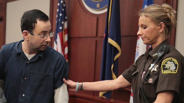 Larry Nassar appears in court