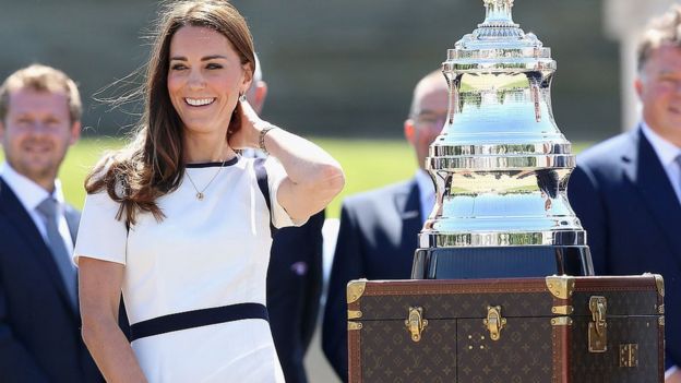 Duchess of Cambridge in a Jaeger dress