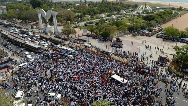 காவிரி போராட்டம்