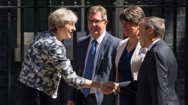 سيدعم الوحدويون الديمقراطيون الاتفاقية في التصويت على القضايا الكبرى فقط