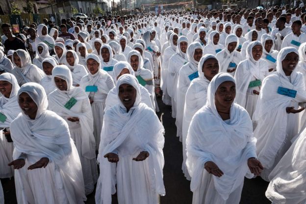 In Pictures: Ethiopians Celebrate The Festival Of Timket - BBC News