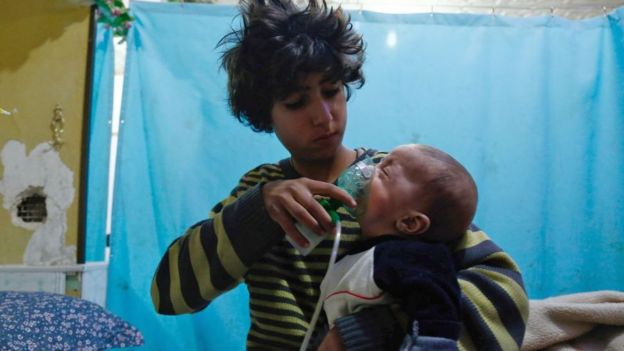 ரசாயன தாக்குதல்: சிரியா, ரஷ்யாவுக்கு டிரம்ப் எச்சரிக்கை