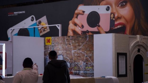 Kodak stand at CES