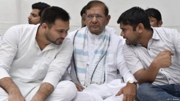 कन्हैया, तेजस्वी यादव