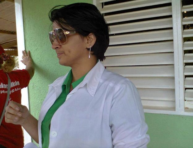 La doctora cubana Dayli Coro en Venezuela