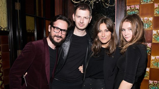 Anna Sorokin en el Tumblr Fashion Honor en The Jane Hotel, Nueva York, en 2014.