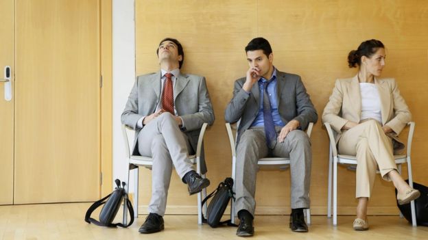 İş görüşmesi adayları