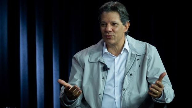 haddad concede entrevista