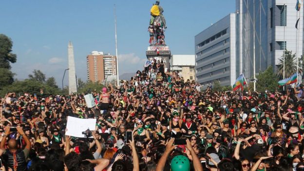 protestas en chile