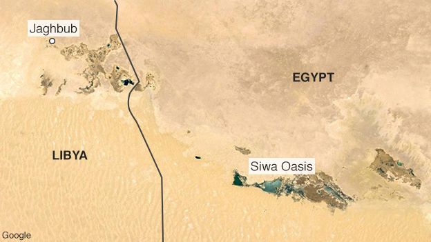 Siwa Oasis Egypt Map Smuggling People Into The Country Thousands Want To Leave - Bbc News