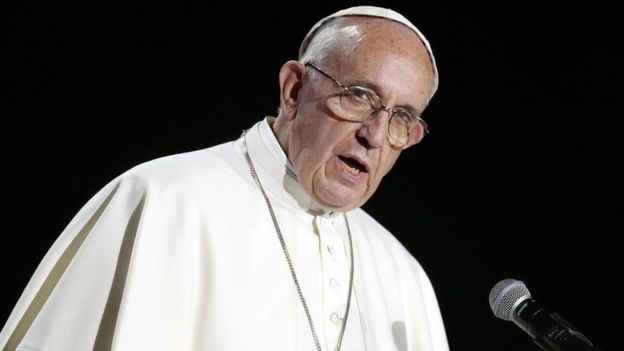 Pope in Peru: Francis speaks out on violence against women - BBC News