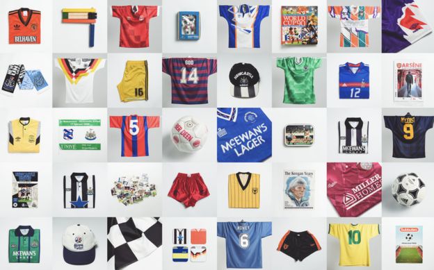 How a football fan's collection of memorabilia is helping others - BBC News