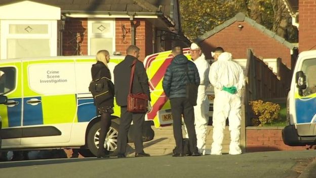 Murder police investigate Shevington hazardous body case - BBC News