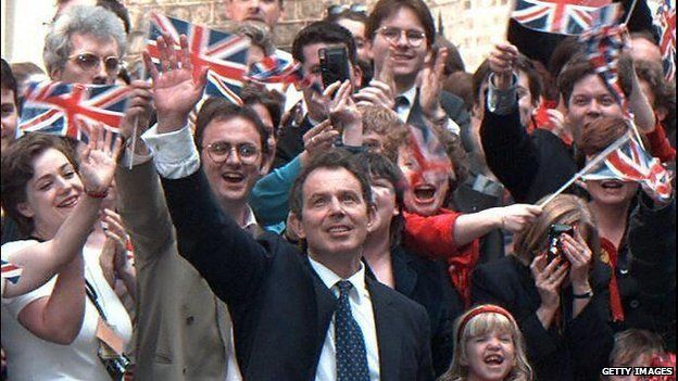 Tony Blair in 1997