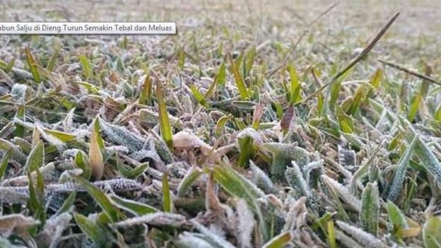 Cuaca dingin landa sejumlah kota di Indonesia, ada