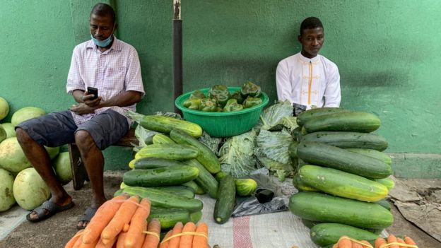 Vegetable sellers