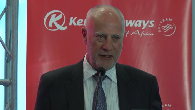 Mwenyekiti wa bodi ya Kenya Airways Michael Joseph