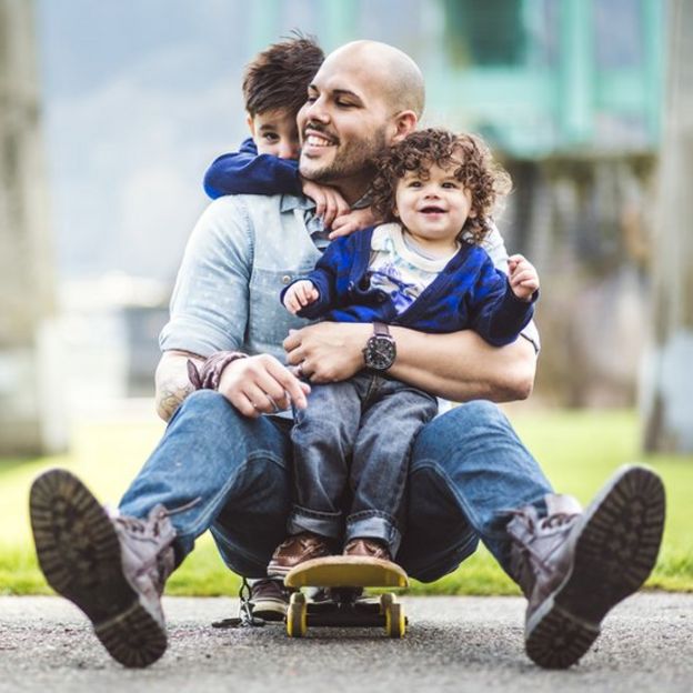 Família ao ar livre