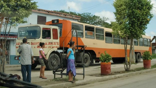 Un "camello" en Cuba