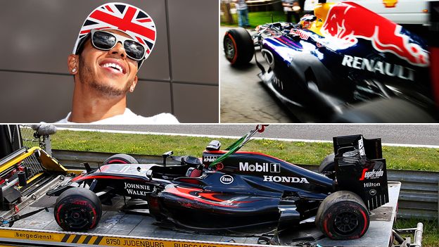 Hamilton, Red Bull & McLaren