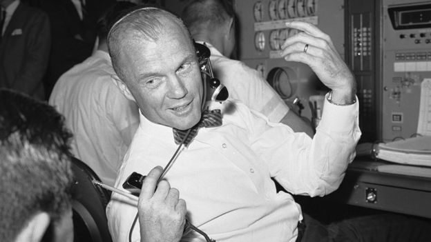 John Glenn at Nasa in 1963