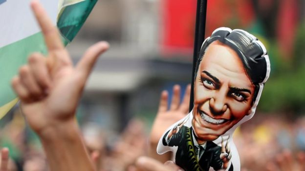 Bolsonaro'nun suça karşı sert önlemler alma vaadi milyonlarca seçmende karşılık buldu.
