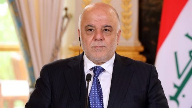 Primer ministro de Irak, Haider al-Abadi.