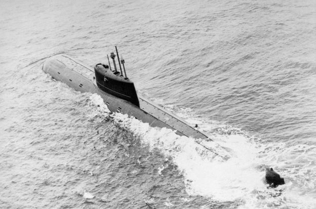 El K-278 soviético. (Foto: Wikipedia)