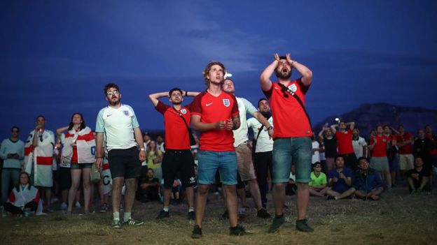 Aficionados en el mundial de 2010