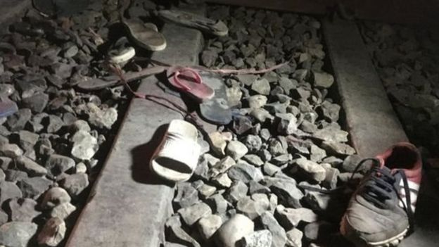 சம்பவம் நடைபெற்ற தண்டவாளம்