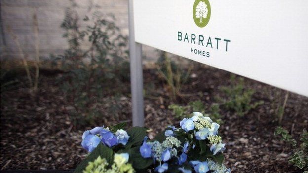 Barratt Homes sign