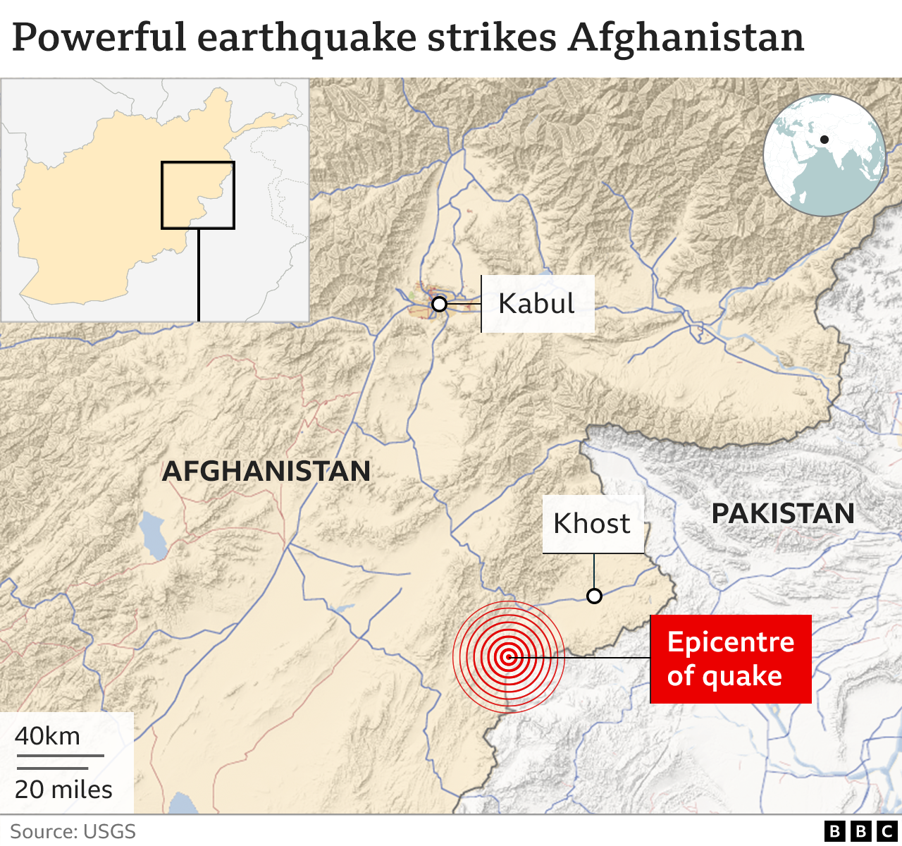 Why do so many devastating earthquakes happen in Afghanistan? BBC News