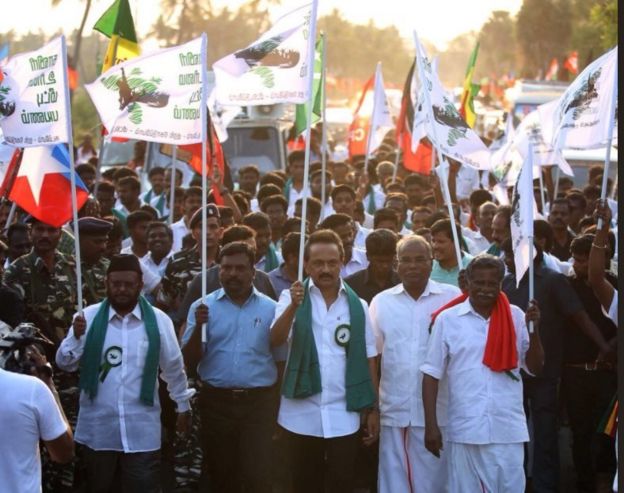 'இந்தி எதிர்ப்பு பேரணி போல காவிரி உரிமை பேரணியும் வெல்லும்'