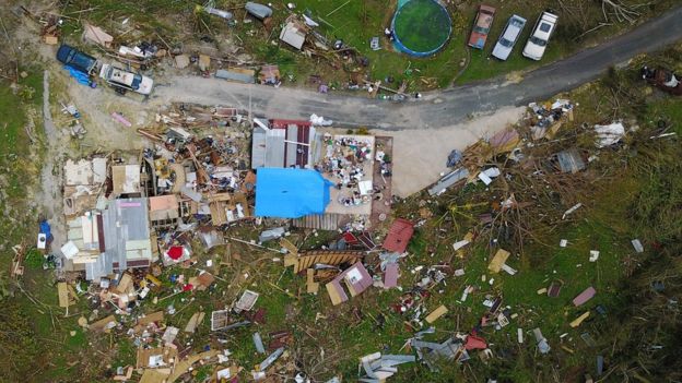 Hurricane Maria: Trump Defends Puerto Rico Response - BBC News