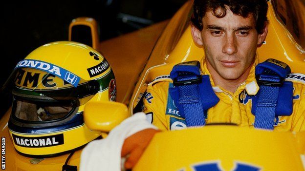 Ayrton Senna in 1987