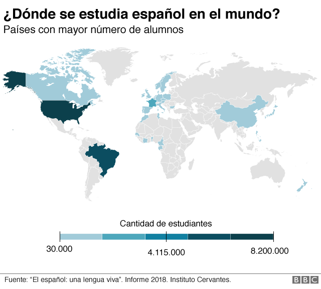 Español: los países en que más se estudia nuestro idioma - Roberto Cavada