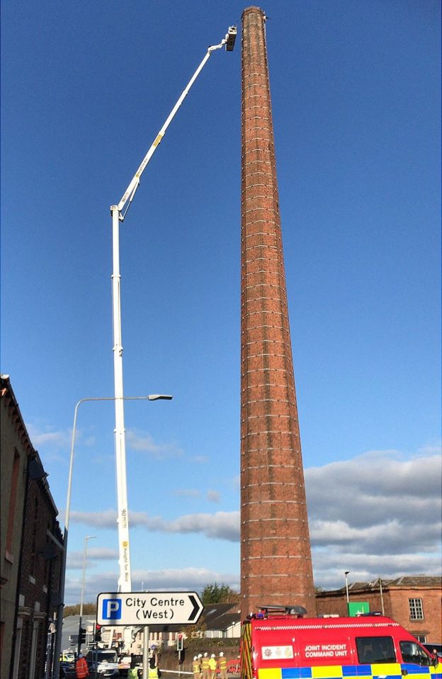 Carlisle chimney rescue