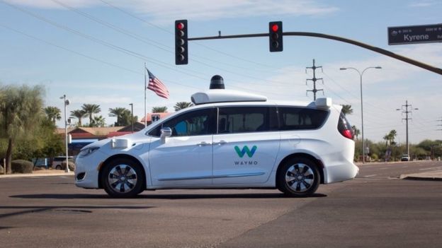 Waymo car