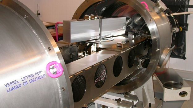 Espectrógrafo, instrumento científico acoplado a um telescópio para registrar e analisar o espectro eletromagnético de cores dos corpos celestes