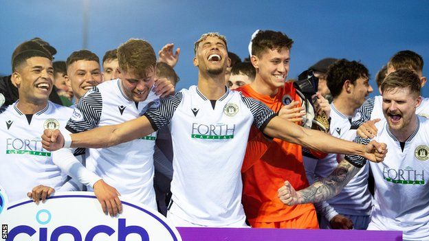 Edinburgh City celebrate