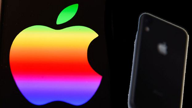 Manzana del logo de Apple