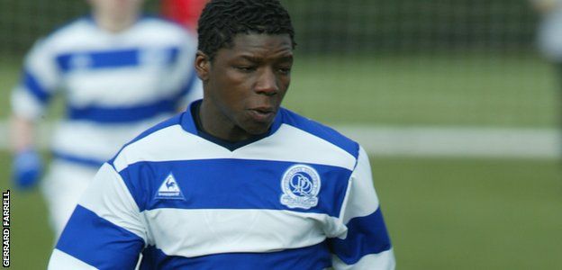 Kiyan Prince in action for one of QPR's youth teams