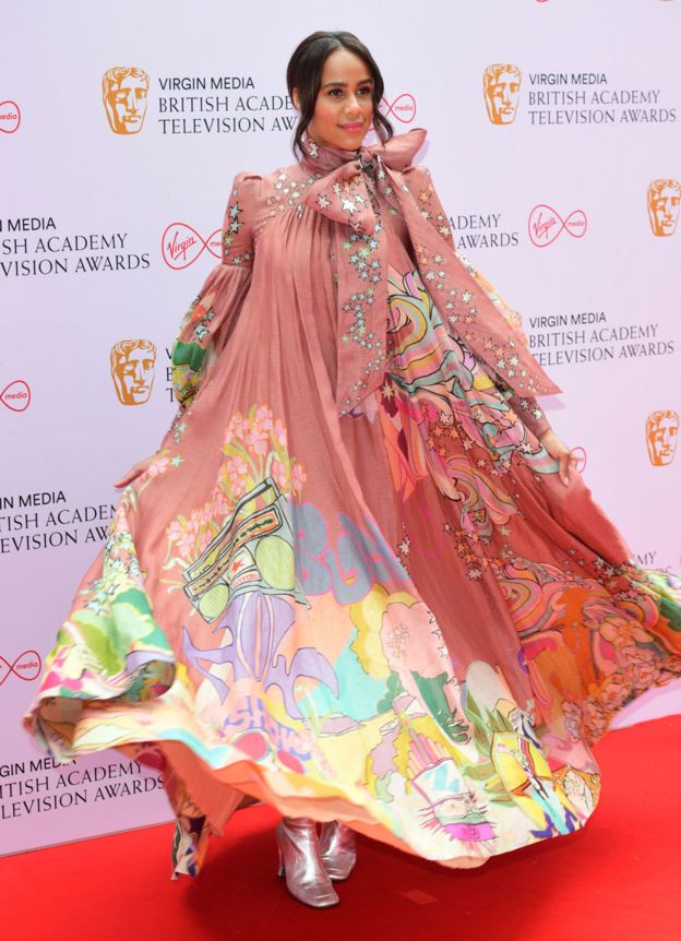 Bafta TV Awards 2021 Red Carpet In Pictures - BBC News