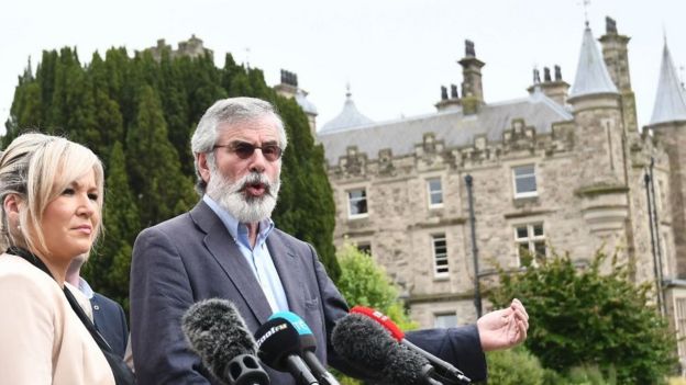 Gerry Adams: Profile of outgoing SF leader - BBC News