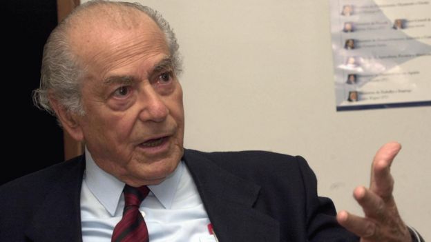Leonel Brizola em foto de 2003