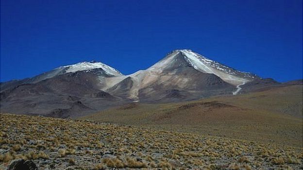 Volcán Uturuncu en Bolivia