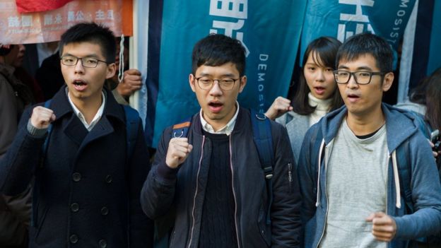香港占中旺角清场案判刑 黄之锋称香港已是“半独裁城市”